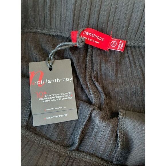 n:philanthropy Talker Rib-Knit Ruffle Hem Pants - Picture 10 of 15